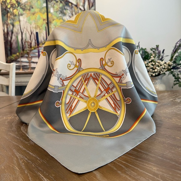 Authentic Hermes Scarf - Picture 6 of 8